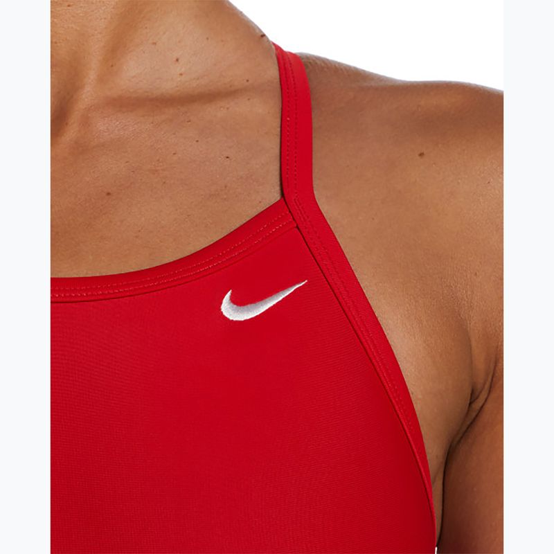 Einteiliger Damen-Badeanzug Nike Solid Racerback university red 4