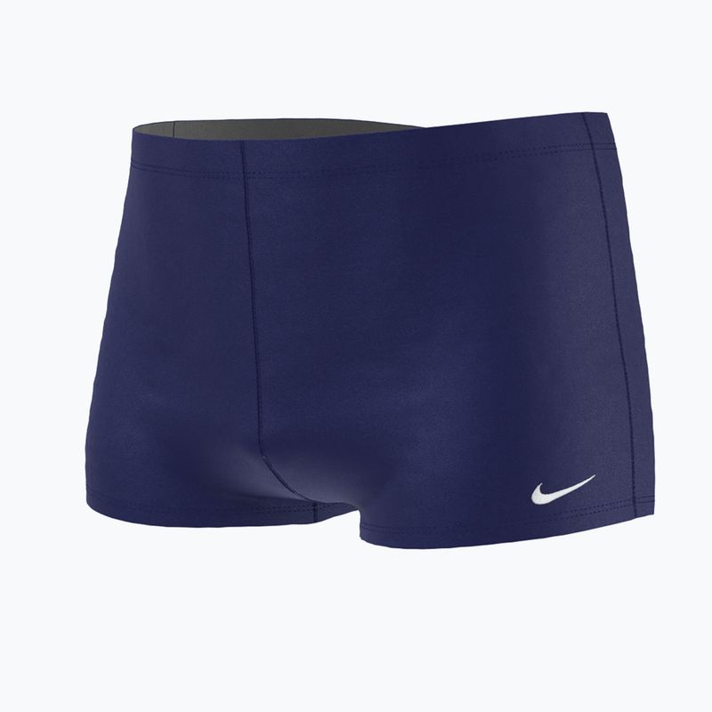 Herren Nike Solid Square Leg Badeboxer navy blau NESS8111-440