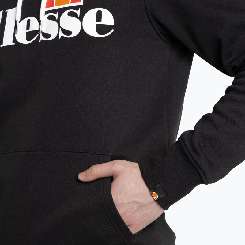 Herren Hoodie Sweatshirt Ellese Sl Gottero black 4