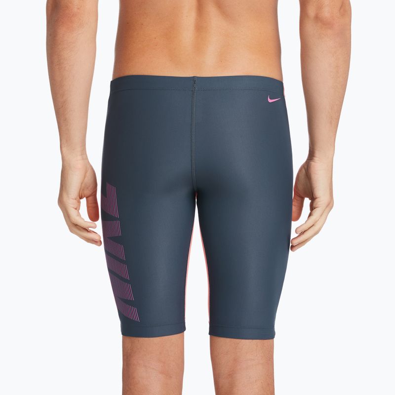 Badehose Jammer Herren Nike Rift Jammer grau-schwarz NESS952 7