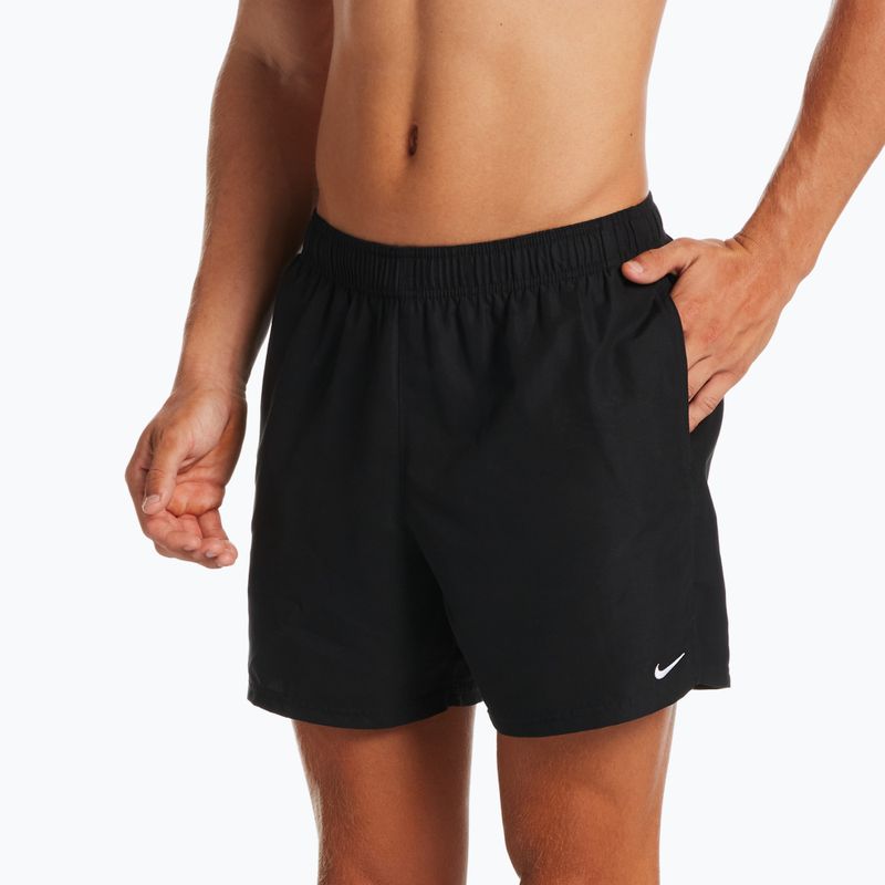 Herren Nike Essential 5" Volley Badeshorts schwarz NESSA560-001