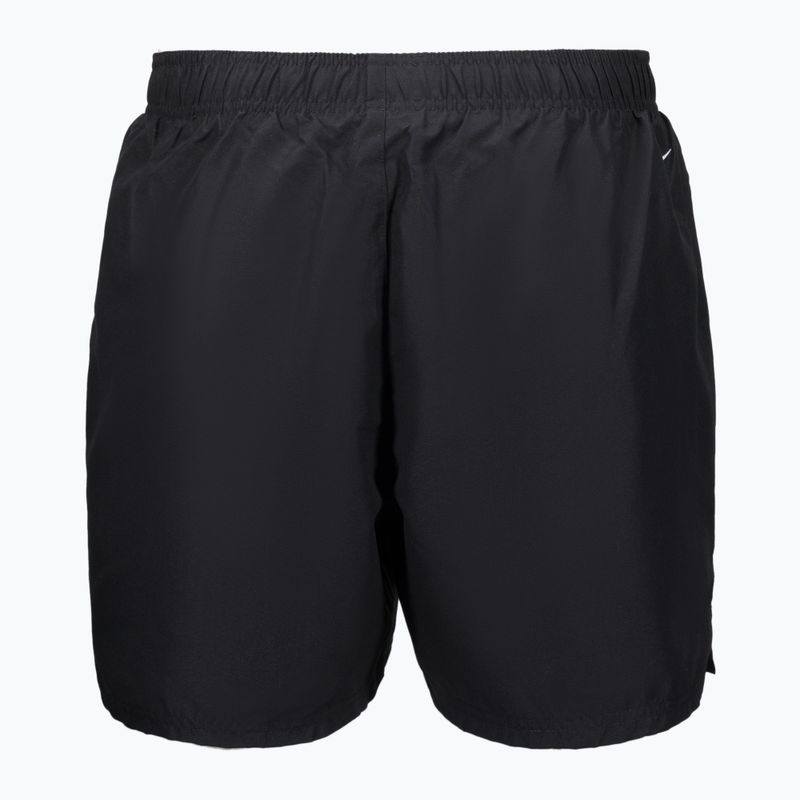 Herren Nike Logo Solid 5" Volley Badeshorts schwarz NESSA566-001 2