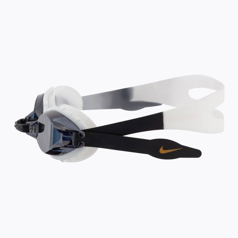 Nike CHROME JUNIOR Kinder Schwimmbrille schwarz und weiß NESSA188-014 3