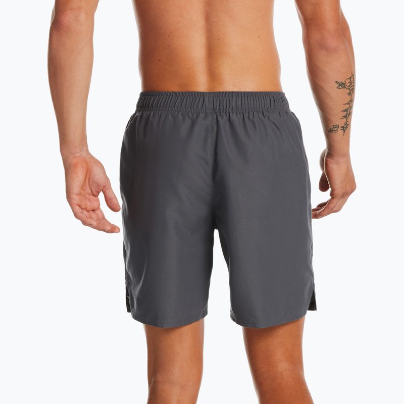 Herren Nike Essential 7" Volley Badeshorts dunkelgrau NESSA559-018 5