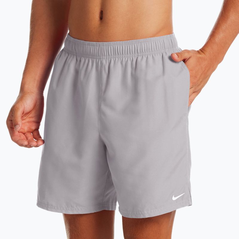 Herren Nike Essential 7" Volley Badeshorts grau NESSA559-079 4