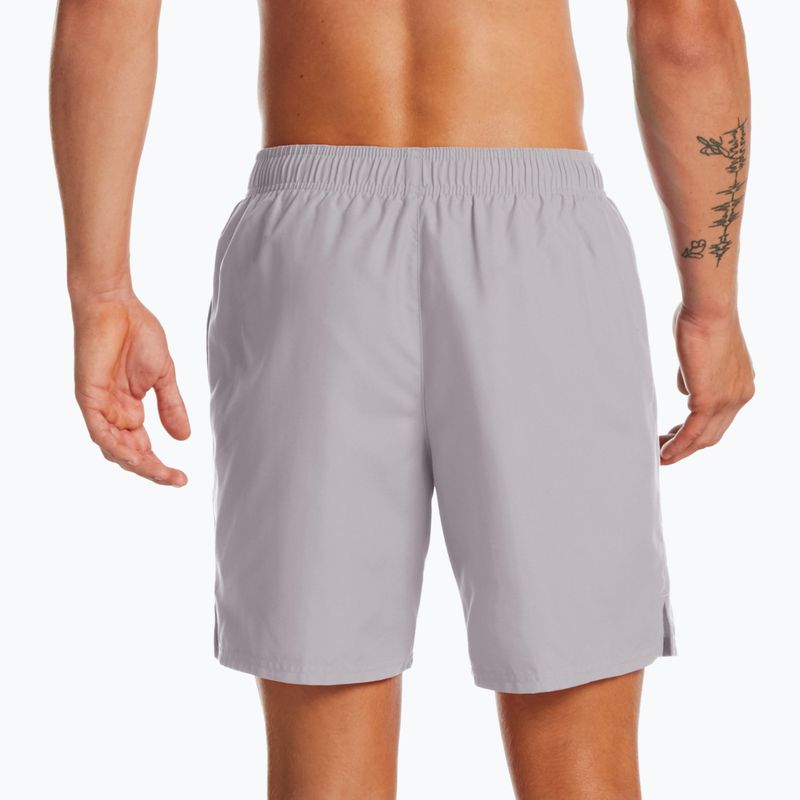 Herren Nike Essential 7" Volley Badeshorts grau NESSA559-079 5