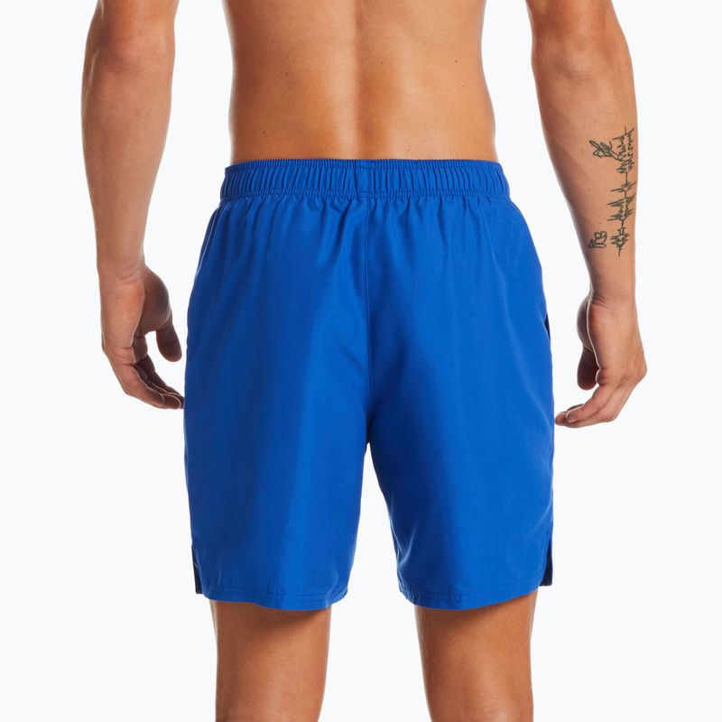 Herren Nike Essential 7" Volley Badeshorts blau NESSA559-494 6