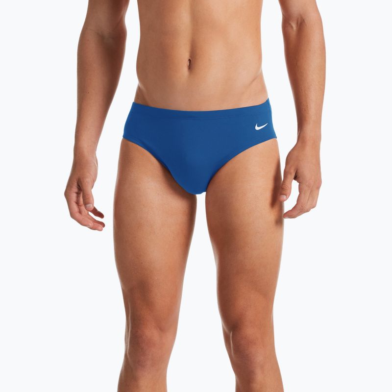 Herren Nike Hydrastrong Solid Brief Schwimmslip navy blau NESSA004-494 7