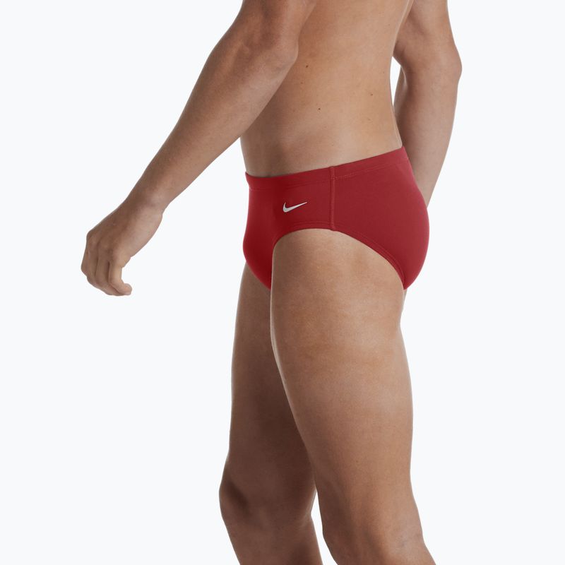 Herren Nike Hydrastrong Solid Brief Schwimmslip rot NESSA004-614 8