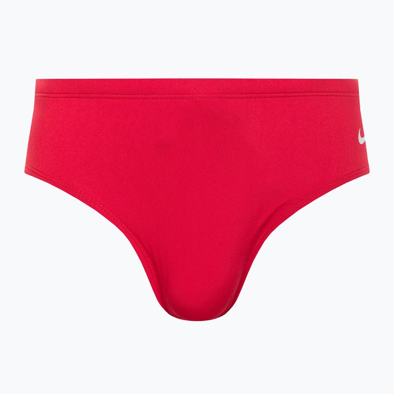 Herren Nike Hydrastrong Solid Brief Schwimmslip rot NESSA004-614