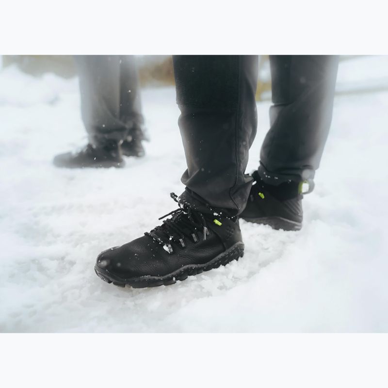 Herren Barfußschuhe Vivobarefoot Magna Forest Esc obsidian/lime 9