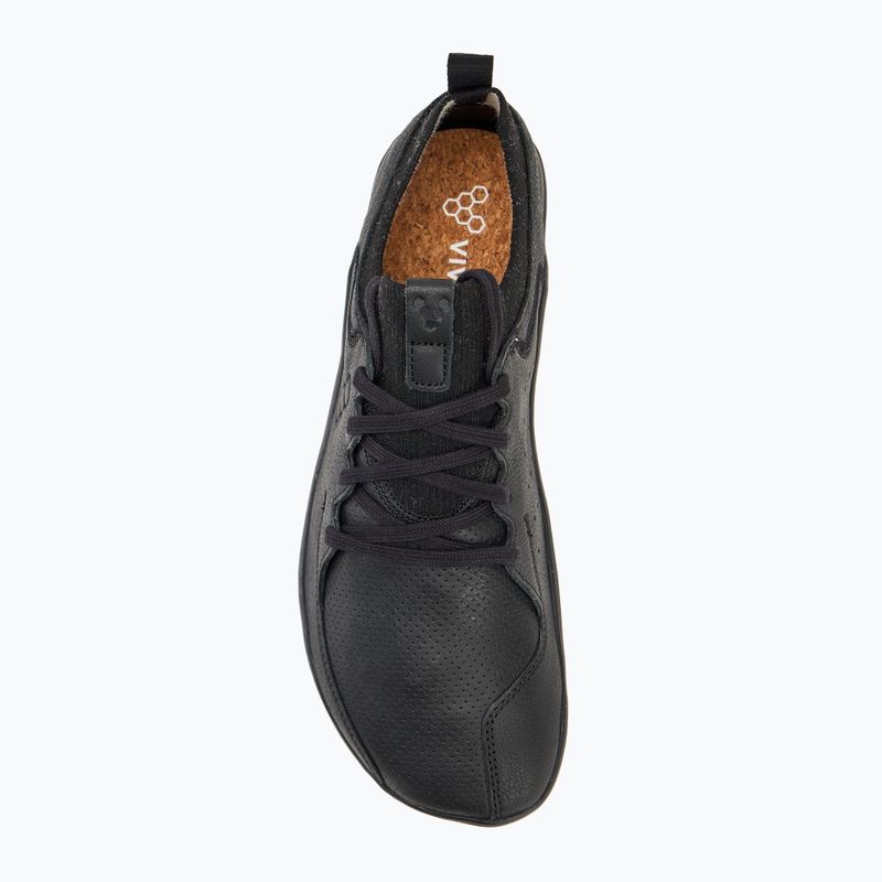Vivobarefoot Herren Barfußschuhe Primus Asana Leder obsidian 5