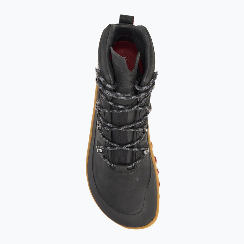 Herren Barfußschuhe Vivobarefoot Tracker Leder obsidian 5