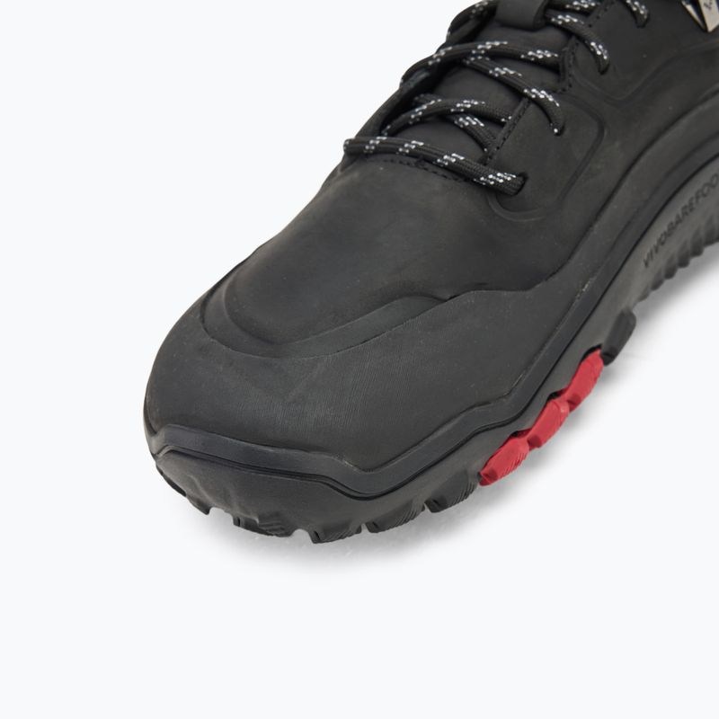 Barfußschuhe Barfoot Schuhe Herren Vivobarefoot Tracker Leather Low obsidian 6