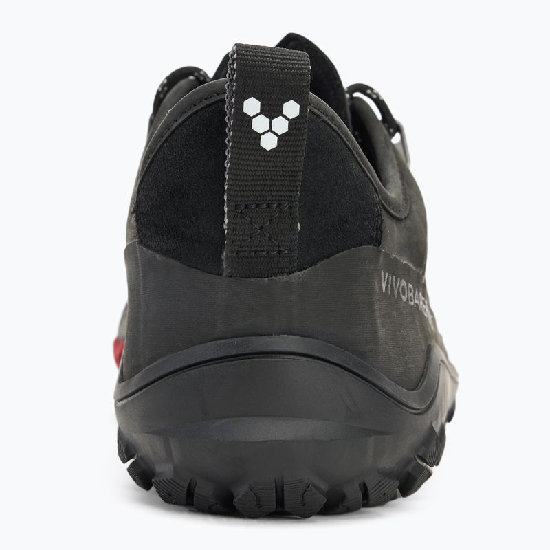 Barfußschuhe Barfoot Schuhe Herren Vivobarefoot Tracker Leather Low obsidian 7