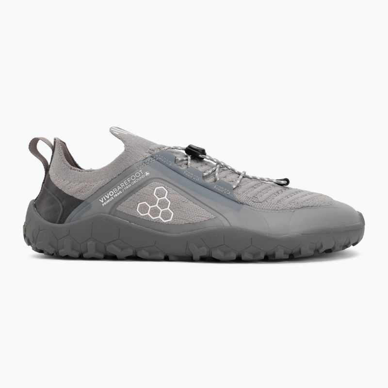 Barfußschuhe Herren Vivobarefoot Primus Trail Knit Fg storm cloud 2