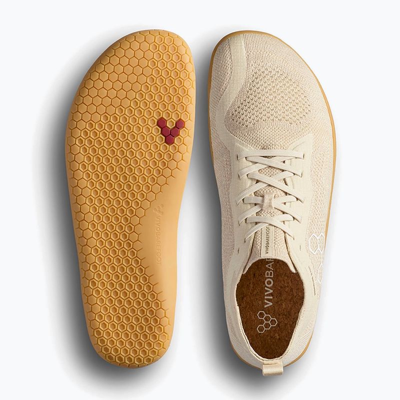 Damen Barfußschuhe Vivobarefoot Primus Lite Knit coconut 11