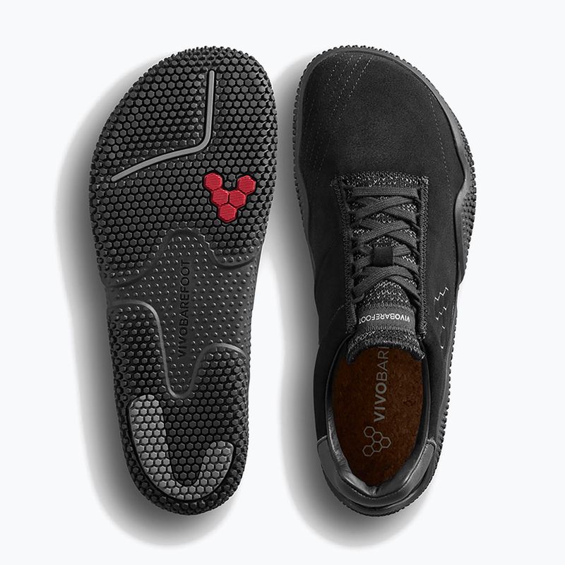 Herren-Barfußschuhe Vivobarefoot Motus Studio Lth obsidian 5