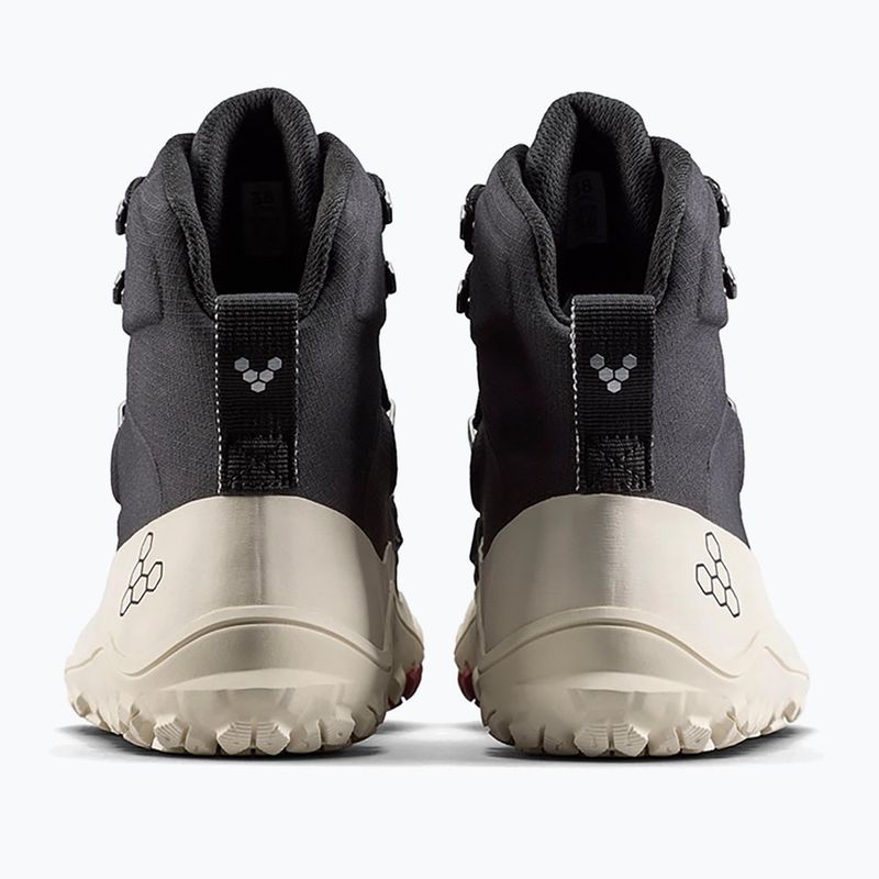 Herren Barfußschuhe Vivobarefoot Tracker Textile At obsidian/weiß 4