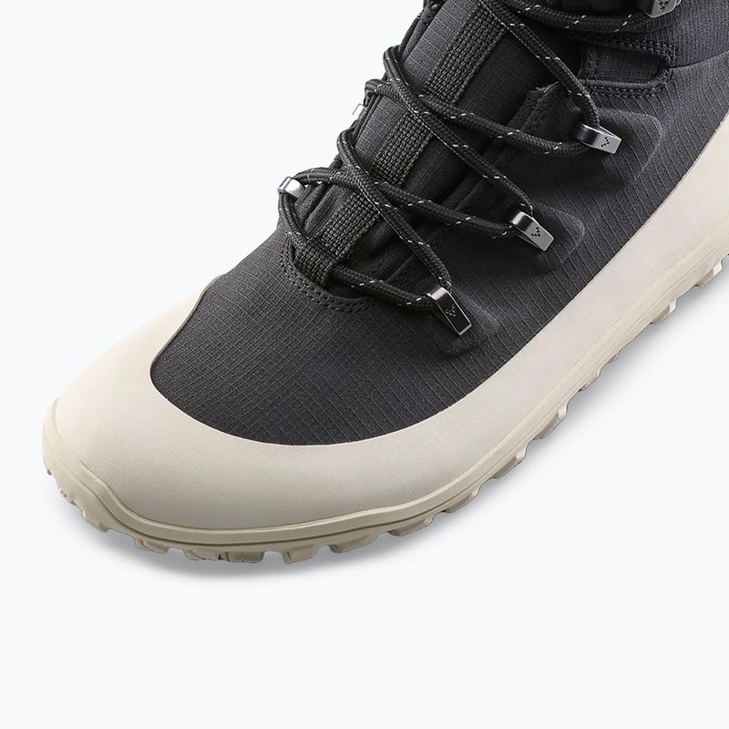 Herren Barfußschuhe Vivobarefoot Tracker Textile At obsidian/weiß 6