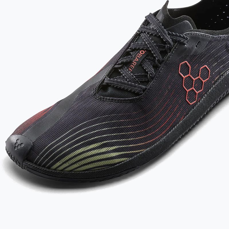Herren Barefoot-Schuhe Vivobarefoot Primus Flow obsidian/cherry tomato 6