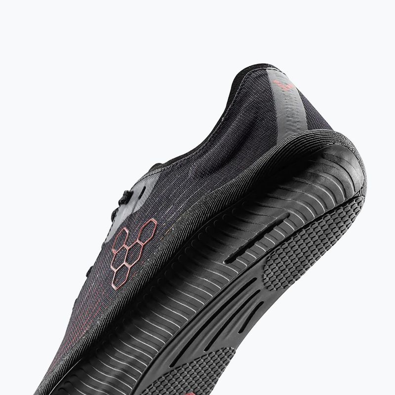 Herren Barefoot-Schuhe Vivobarefoot Primus Flow obsidian/cherry tomato 7