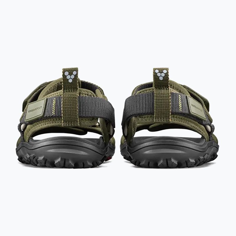 Damen-Barfußsandalen Vivobarefoot Tracker Ora dark olive 4