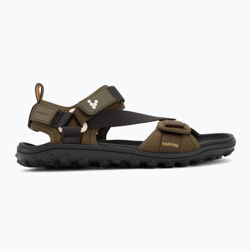 Damen-Barfußsandalen Vivobarefoot Tracker Ora dark olive 2