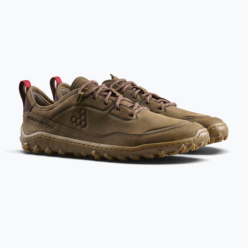 Barfußschuhe für Herren Vivobarefoot Tracker Leather Low bracken 3