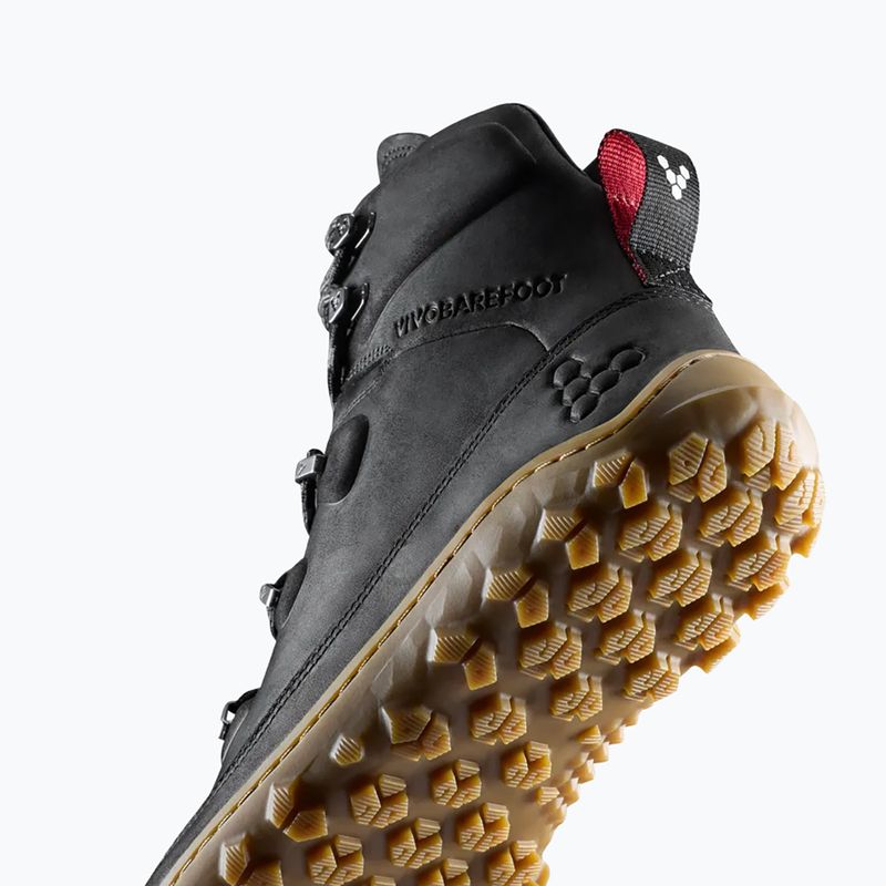 Barfußschuhe Herren Vivobarefoot Tracker Leather obsidian 7