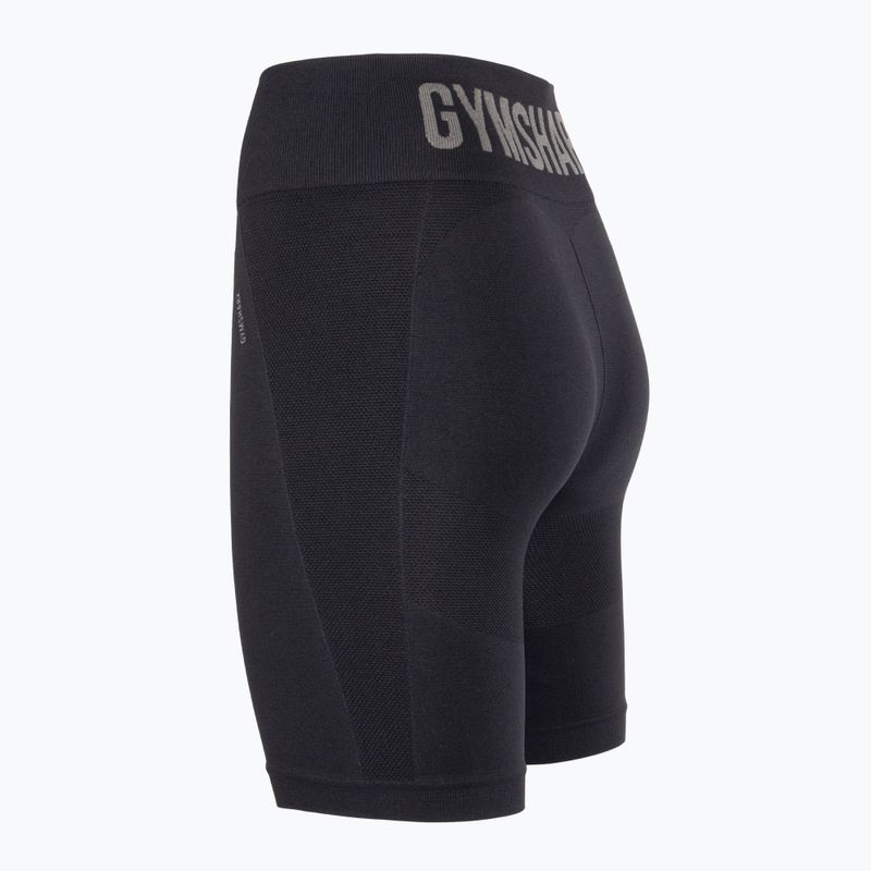 Damen Gymshark Flex Cycling Trainingsshorts schwarz 4