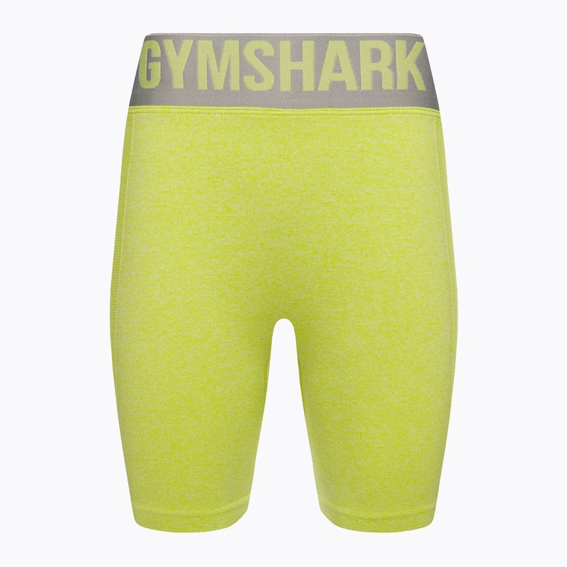 Damen-Trainingsshorts Gymshark Flex meliert/hellgrau 5