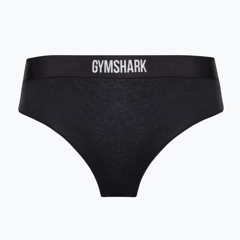 Gymshark Boyshorts für Frauen schwarz