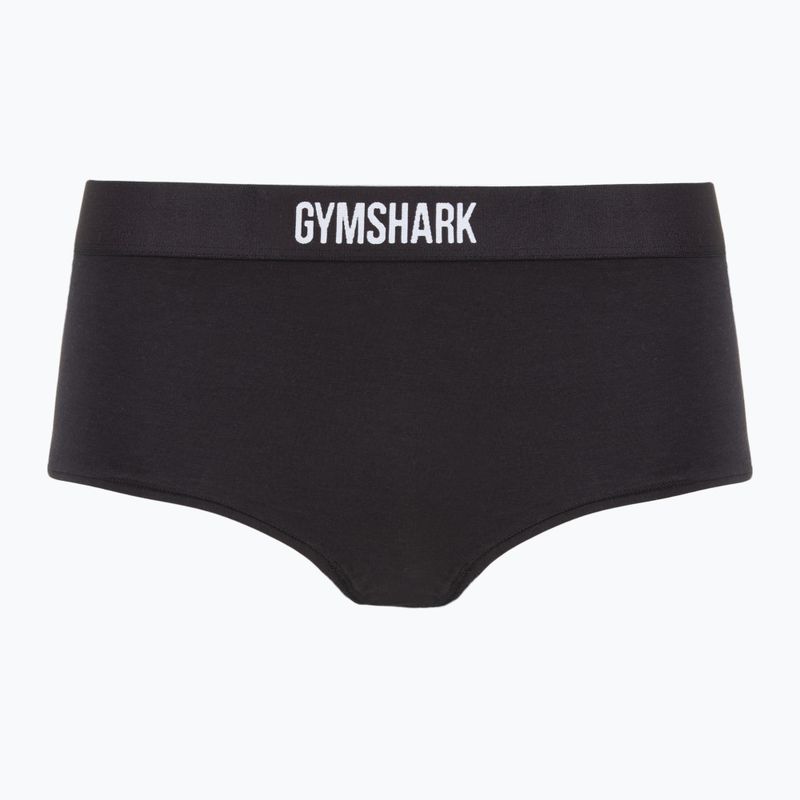 Gymshark Boyshorts für Frauen schwarz
