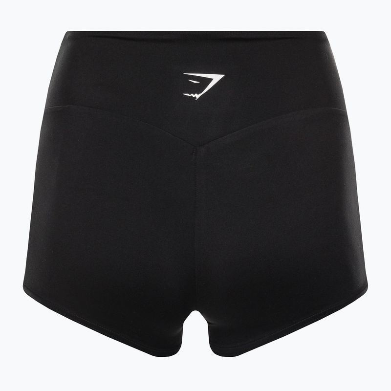 Frauen Gymshark Training Short Shorts schwarz 7