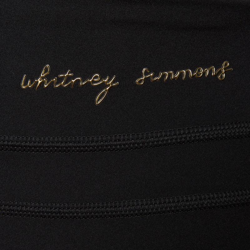 Damen Gymshark Whitney High Rise Trainingsshorts schwarz