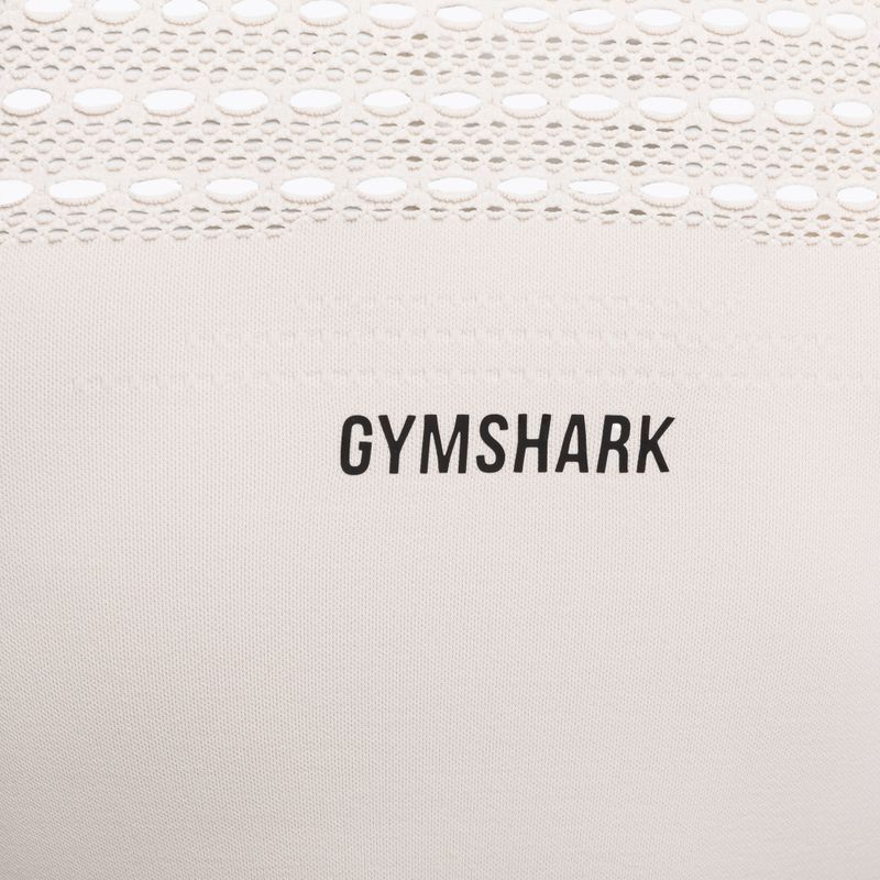Women's Gymshark Energy Nahtloses Crop Top cremeweiß