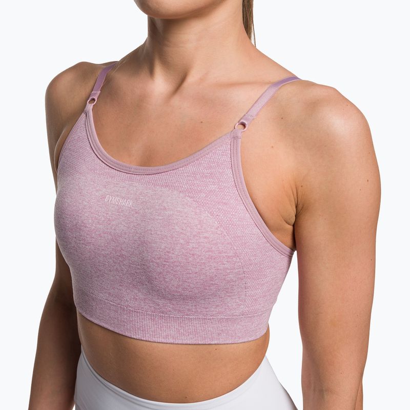 Gymshark Flex Strappy Sport Fitness-BH lila 4