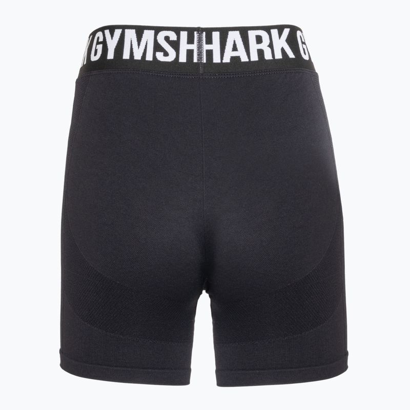 Damen Trainingsshorts Gymshark Flex schwarz 2