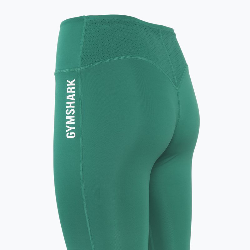 Damen Trainingsleggings Gymshark Pulse Cropped grün