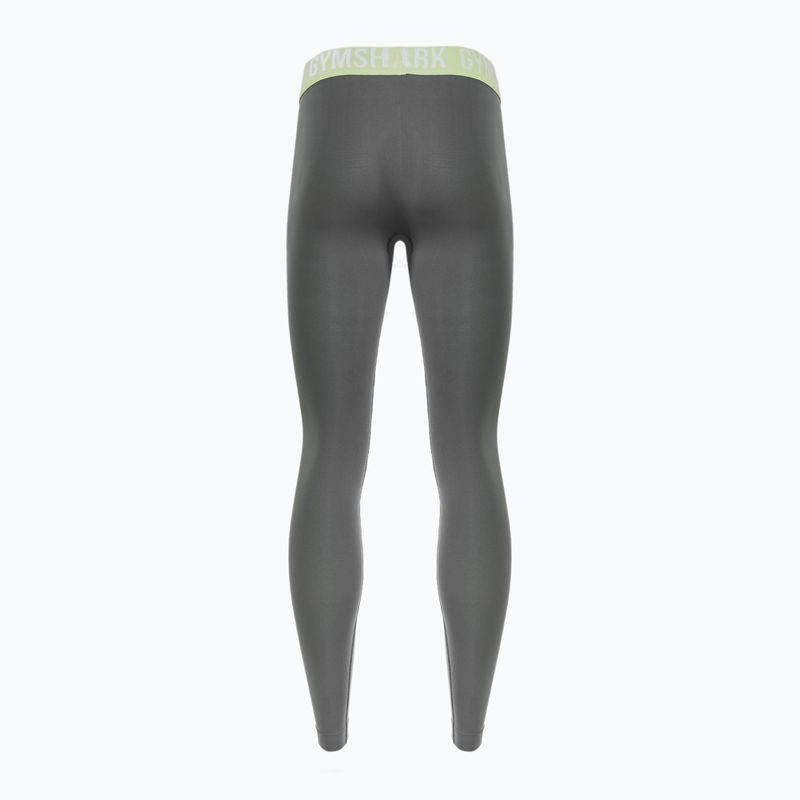 Damen Trainingsleggings Gymshark Fit grau 2