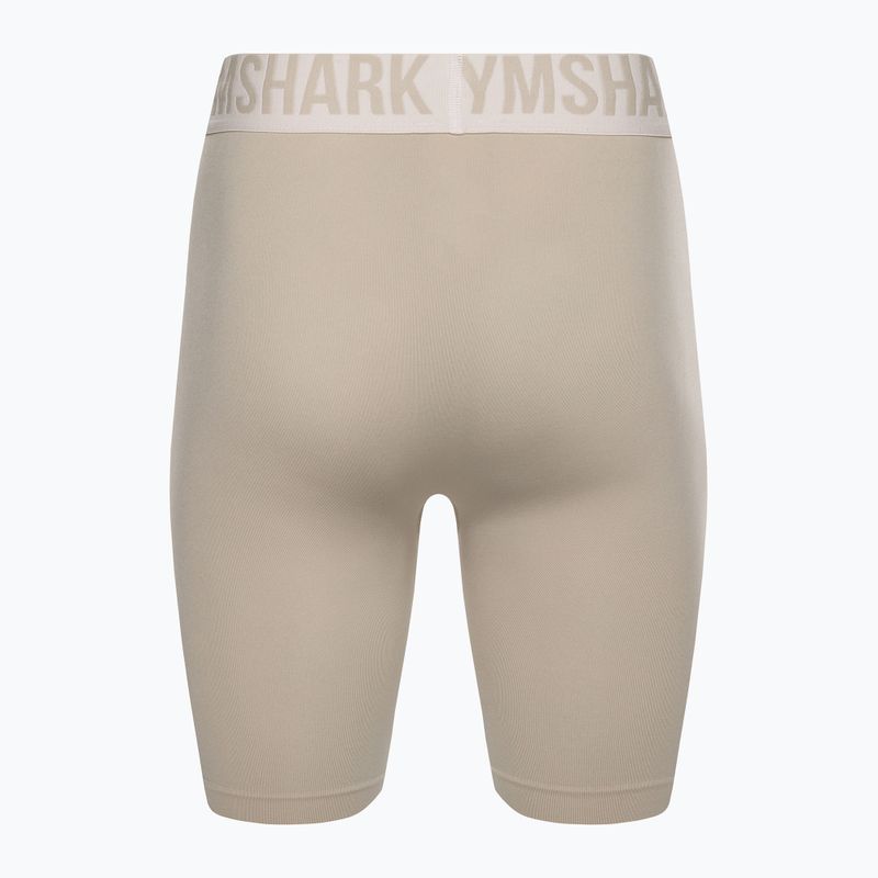 Damen Gymshark Fit Radfahren Trainingsshorts kieselgrau 6