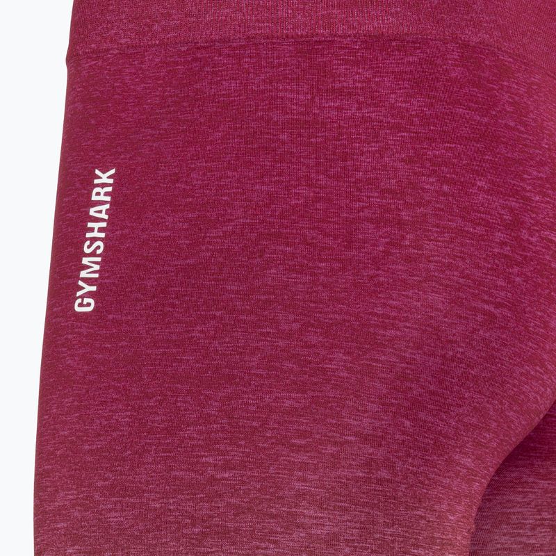 Damen Trainingsshorts Gymshark Adapt Ombre Seamless rot / meliert 4