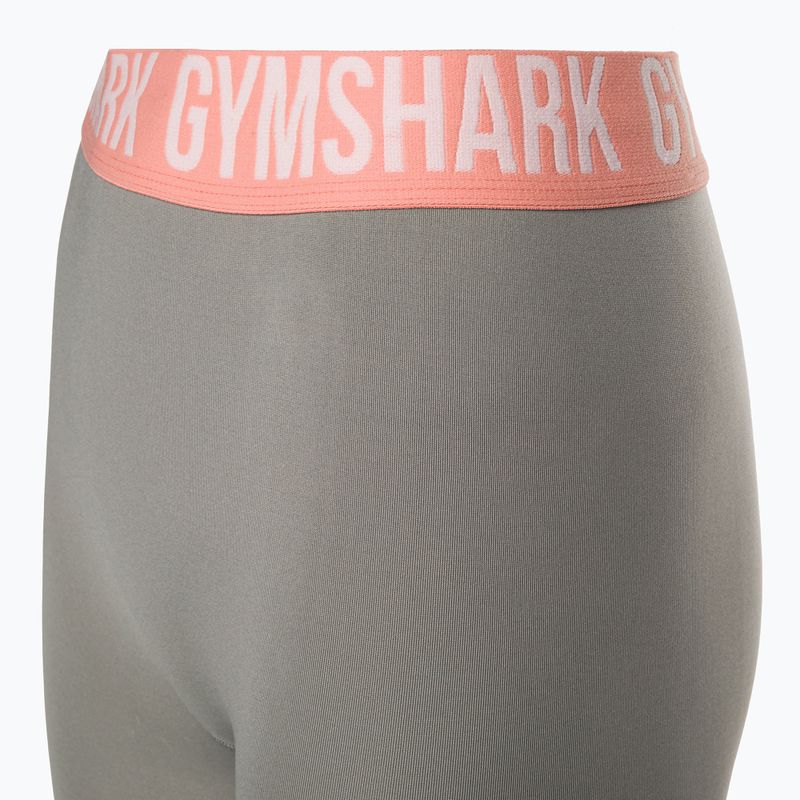 Damen Trainingsleggings Gymshark Fit rauchgrau 7