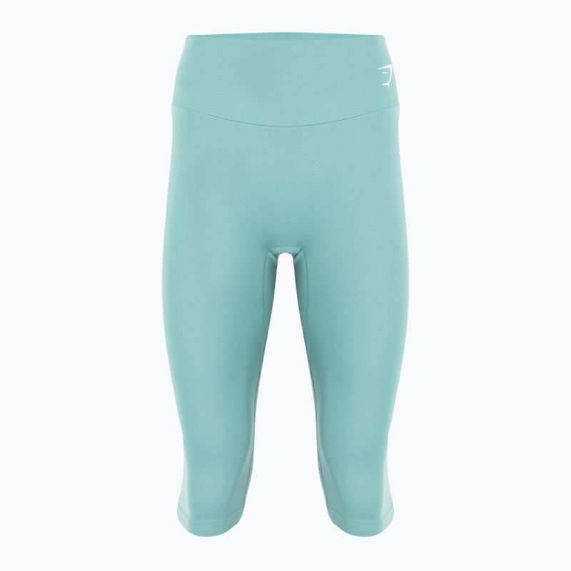 Gymshark Training Cropped Leggings für Frauen in Petrol