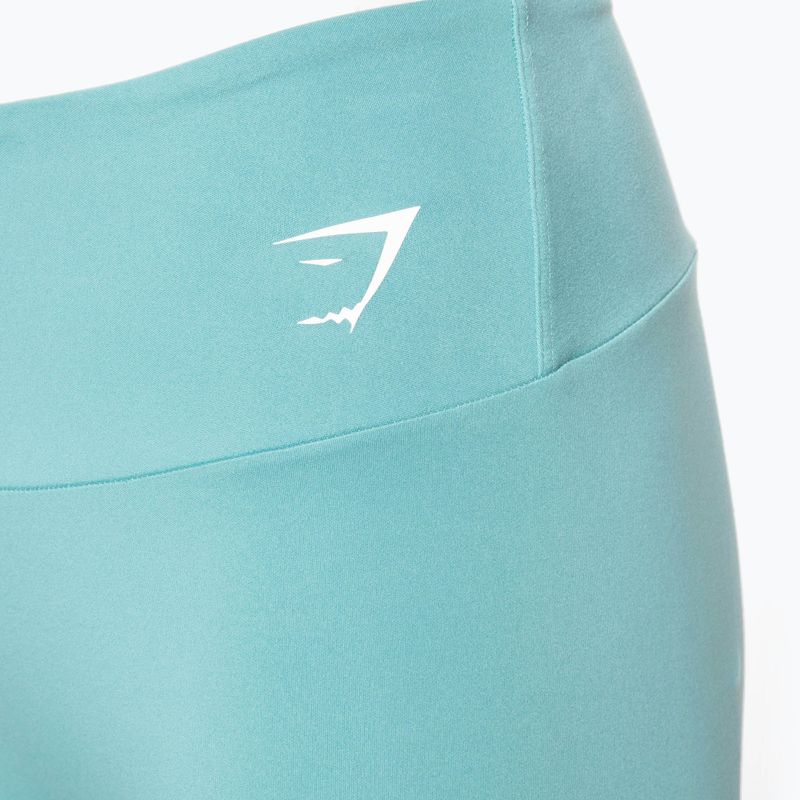 Gymshark Training Cropped Leggings für Frauen in Petrol