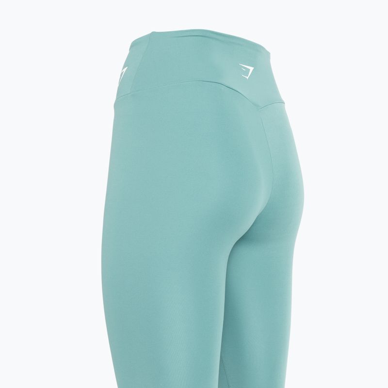 Gymshark Training Cropped Leggings für Frauen in Petrol