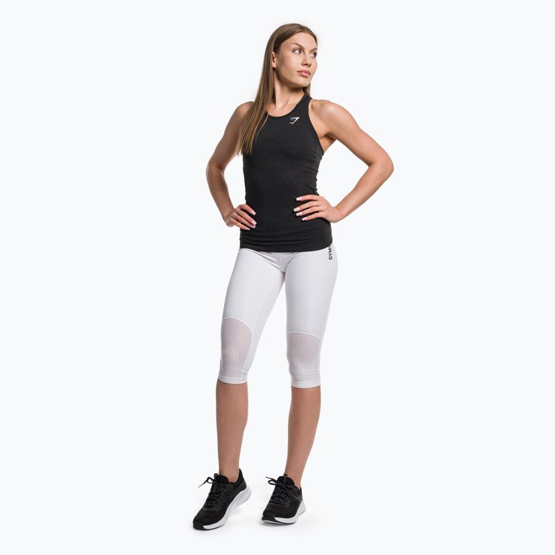 Damen Trainings-Tank-Top Gymshark Vital Seamless Tank dunkel/grau 2