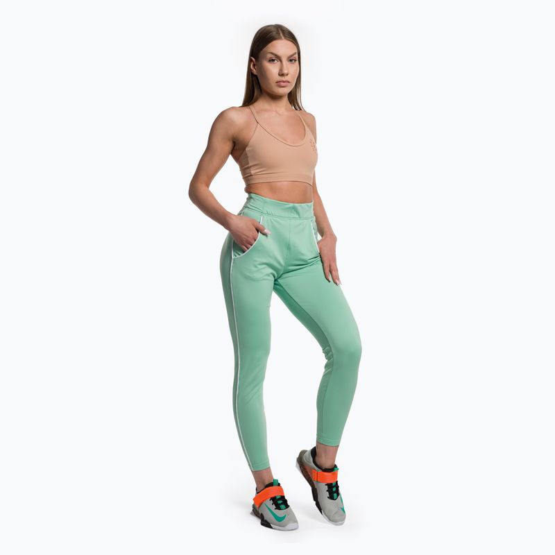 Damen Gymshark Recess Track Trainingshose kaktusgrün 2