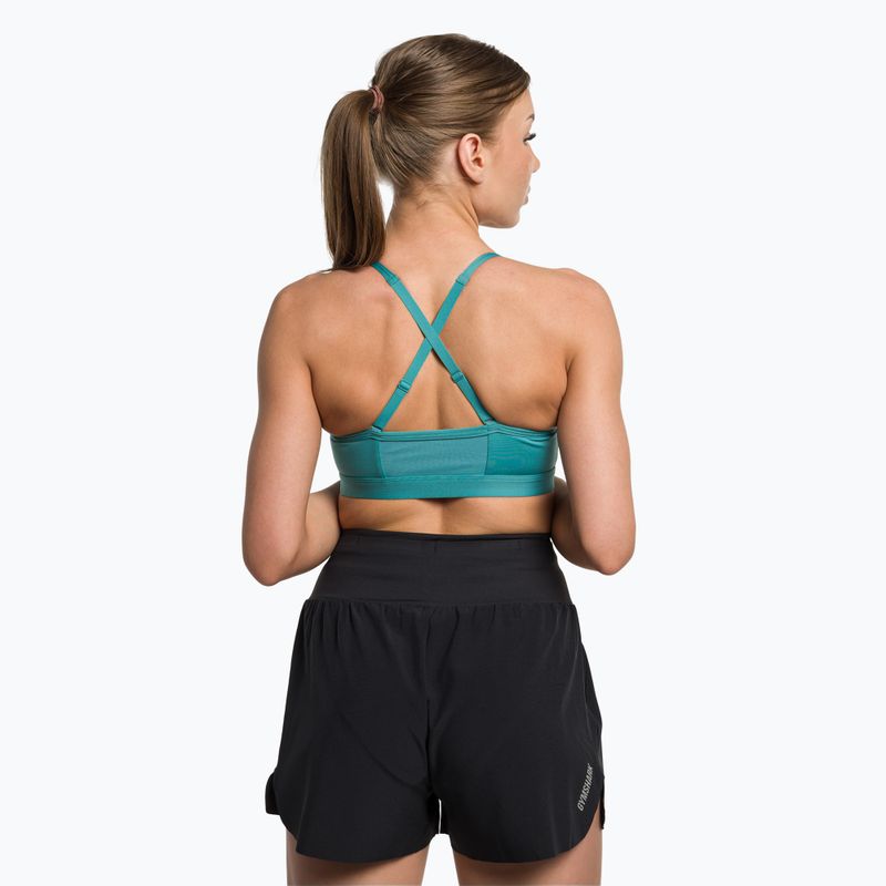 Gymshark Ruched Training Sport fauna teal Fitness-BH